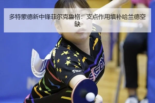 多特蒙德新中锋菲尔克鲁格：支点作用填补哈兰德空缺